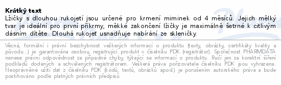 Tommee Tippee Softee Lžičky Pro Nejmenší 4m+ 5 ks