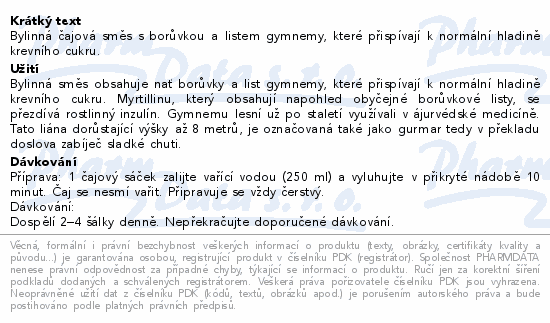 LEROS Vyrovnaný cukr 20x1g